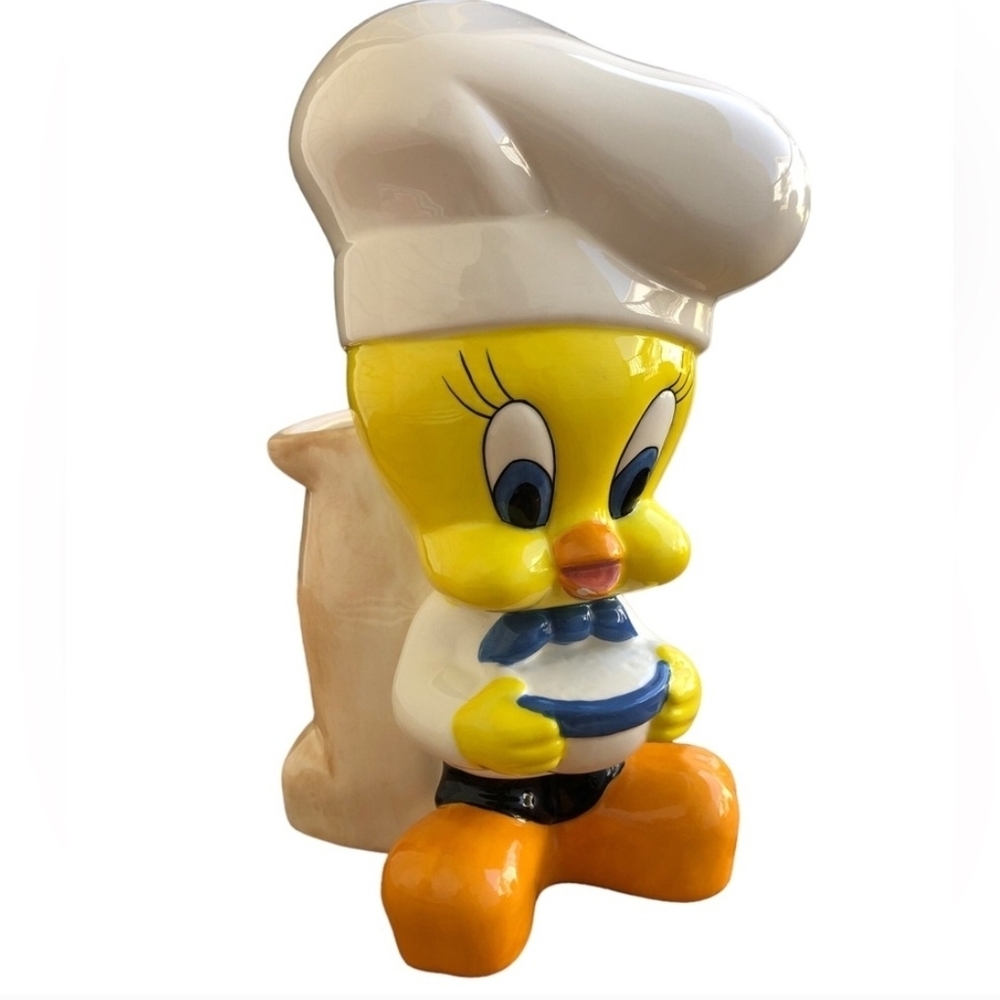 Tweety Chef Cookie Jar and Utensil Holder Set - Picture 7 of 12